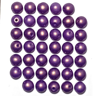 Kuličky 6mm Gold Shine"07892"40ks/bal
